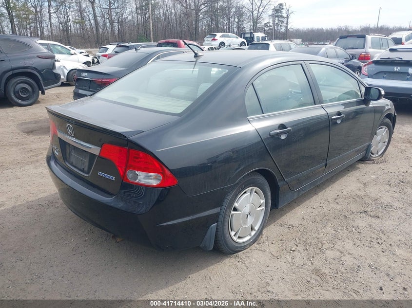 2009 HONDA CIVIC HYBRID VIN: JHMFA362X9S004980