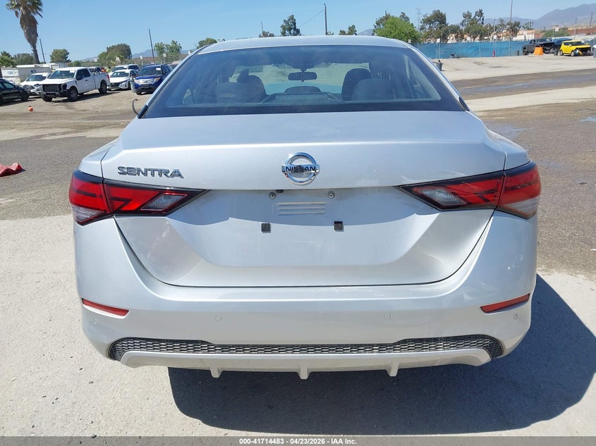 2022 Nissan Sentra S Xtronic Cvt VIN: 3N1AB8BV1NY293123 Lot: 41714483