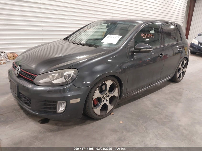 2012 VOLKSWAGEN GTI VIN: WVWGD7AJ6CW027479