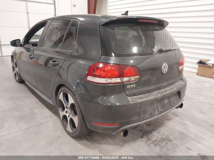 2012 VOLKSWAGEN GTI VIN: WVWGD7AJ6CW027479