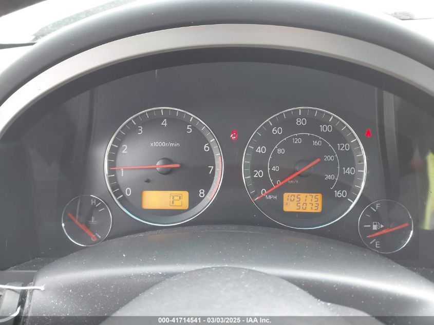 2005 Infiniti Fx35 VIN: JNRAS08W45X219596 Lot: 41714541