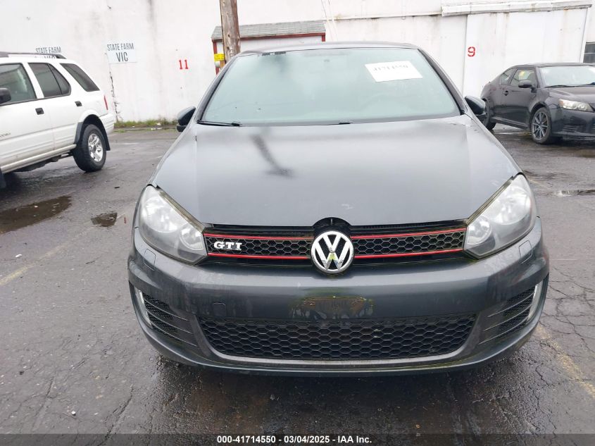 2012 Volkswagen Gti 4-Door VIN: WVWHD7AJ4CW013052 Lot: 41714550