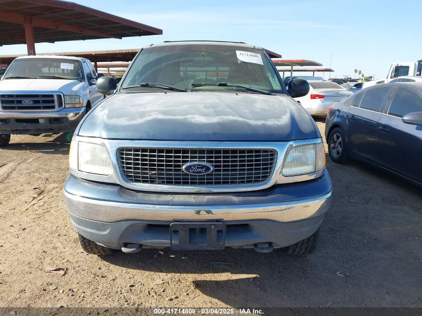 2000 Ford Expedition Xlt VIN: 1FMPU16LXYLB40007 Lot: 41714808