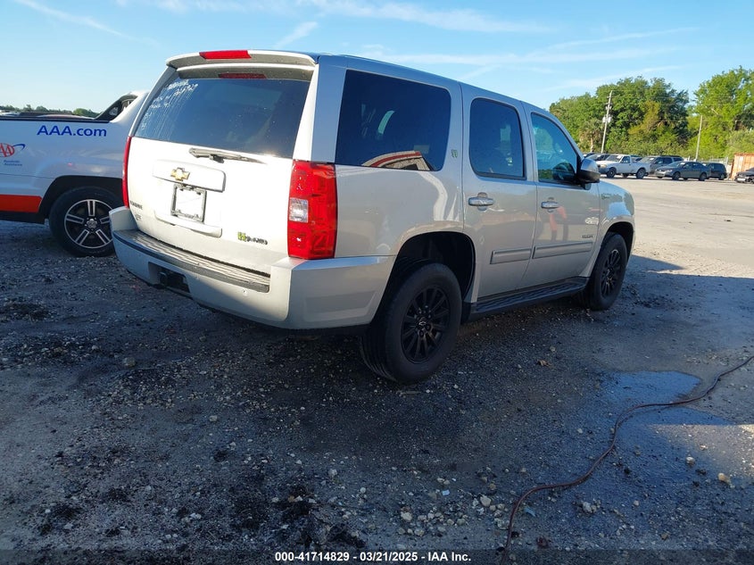 2011 CHEVROLET TAHOE HYBRID VIN: 1GNSKDFJ0BR326929