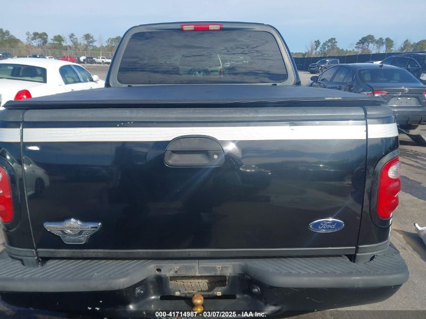 2003 Ford F-150 Lariat VIN: 1FTRW07383KB90547 Lot: 41714987