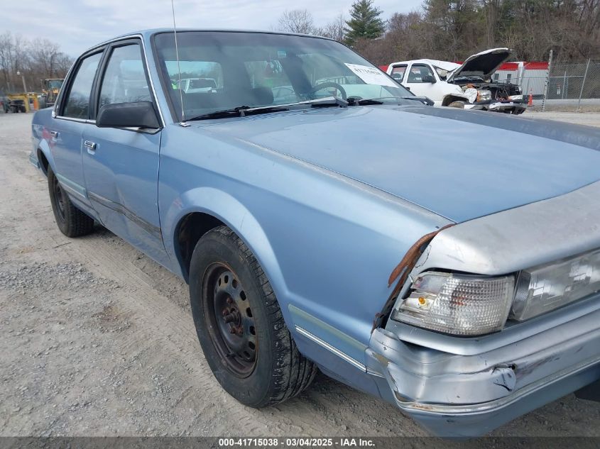 1993 Buick Century Special VIN: 1G4AG55N5P6443801 Lot: 41715038