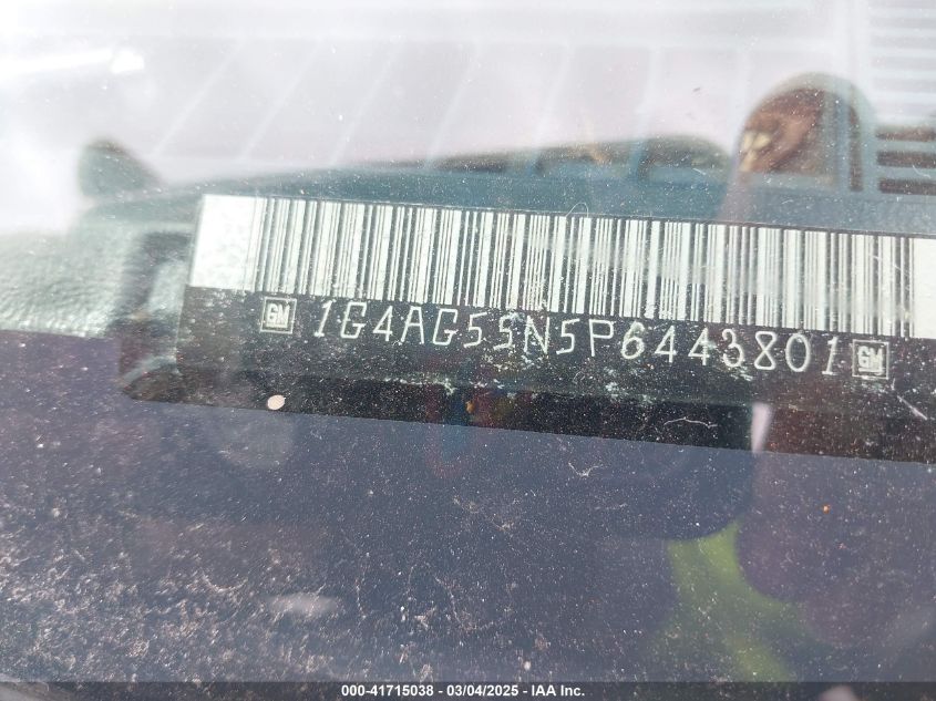 1993 Buick Century Special VIN: 1G4AG55N5P6443801 Lot: 41715038