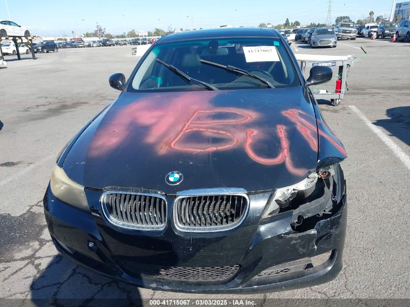 2011 BMW 328I VIN: WBAPH5G51BNM72765 Lot: 41715067