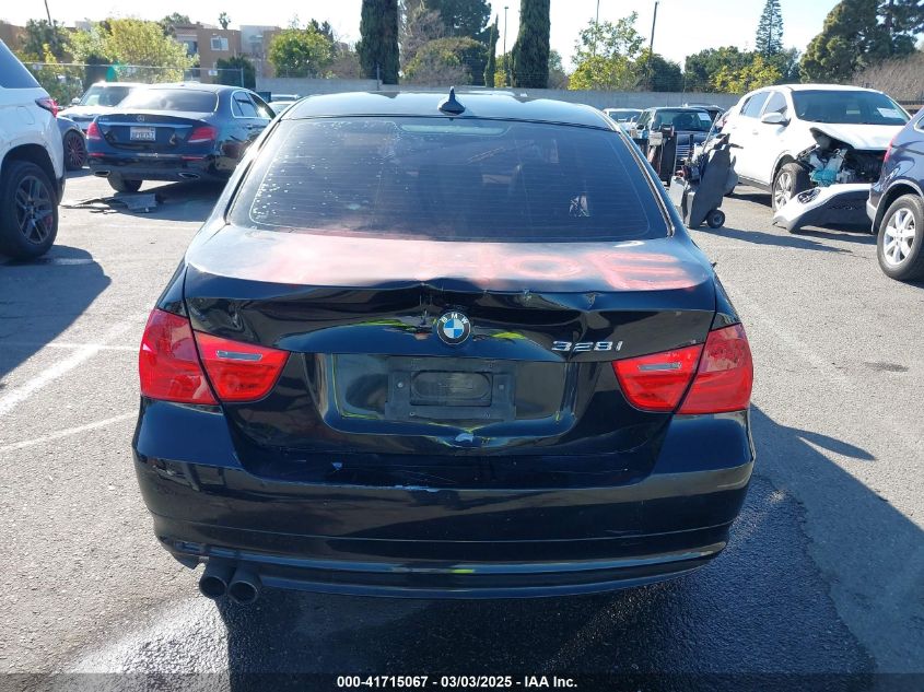 2011 BMW 328I VIN: WBAPH5G51BNM72765 Lot: 41715067