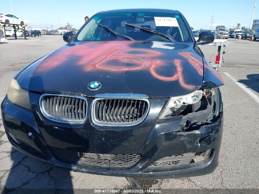 2011 BMW 328I VIN: WBAPH5G51BNM72765 Lot: 41715067