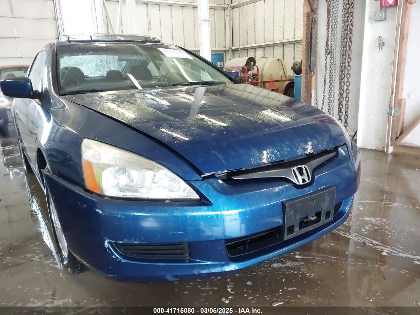 2003 Honda Accord 2.4 Ex VIN: 1HGCM71663A027913 Lot: 41715080