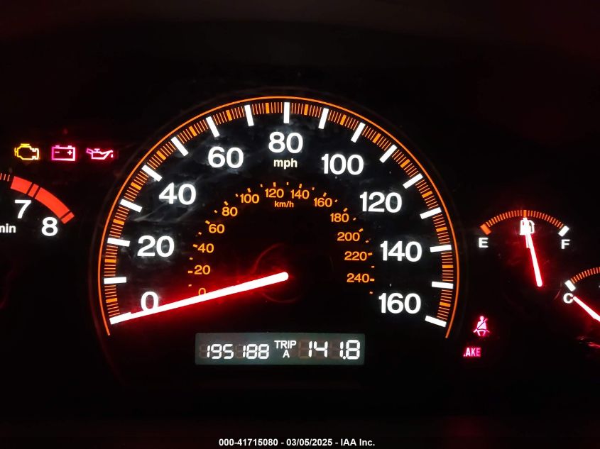 2003 Honda Accord 2.4 Ex VIN: 1HGCM71663A027913 Lot: 41715080