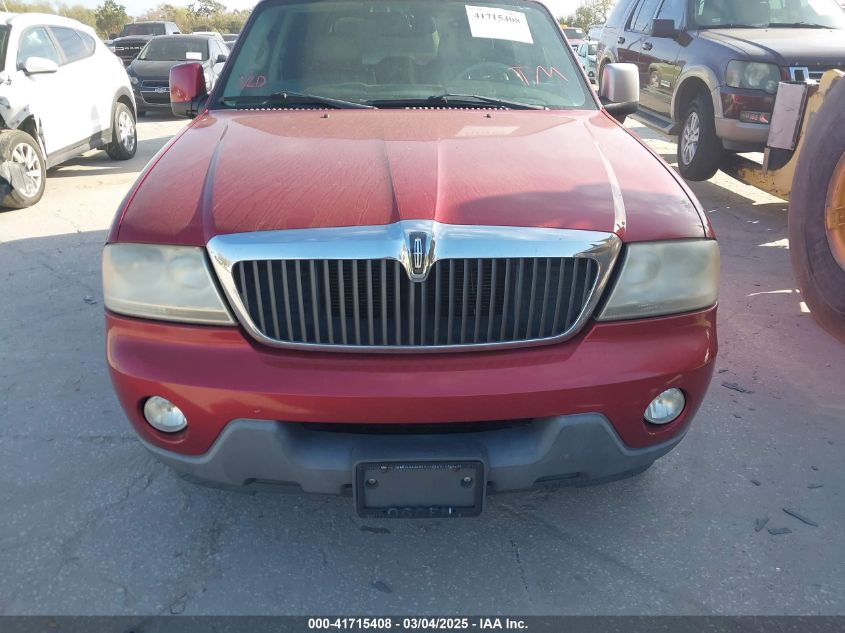 2004 Lincoln Aviator VIN: 5LMEU88H24ZJ52553 Lot: 41715408