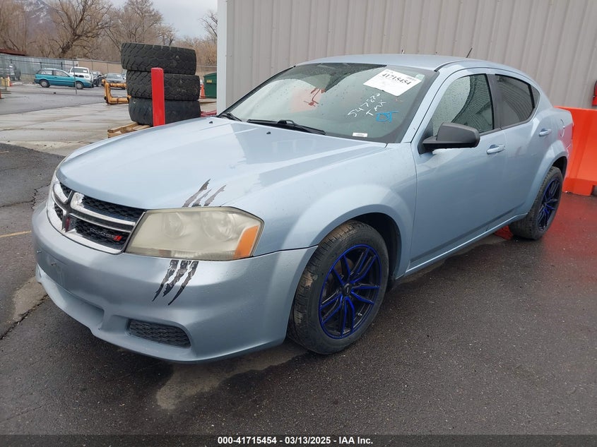 2013 DODGE AVENGER SE - 1C3CDZAB9DN547870