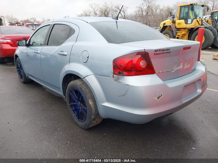 2013 DODGE AVENGER SE - 1C3CDZAB9DN547870