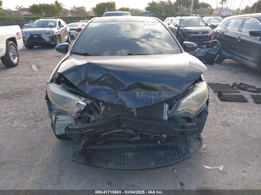 2014 TOYOTA COROLLA VIN: 5YFBURHE6EP118343