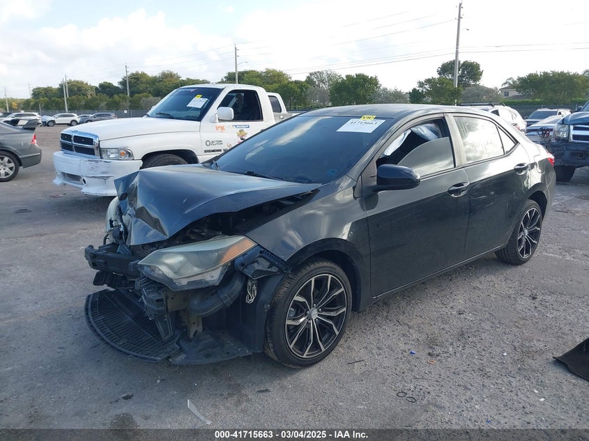 2014 TOYOTA COROLLA VIN: 5YFBURHE6EP118343