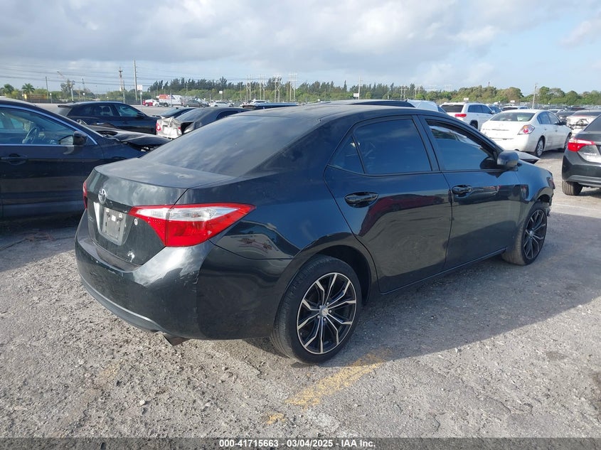 2014 TOYOTA COROLLA VIN: 5YFBURHE6EP118343