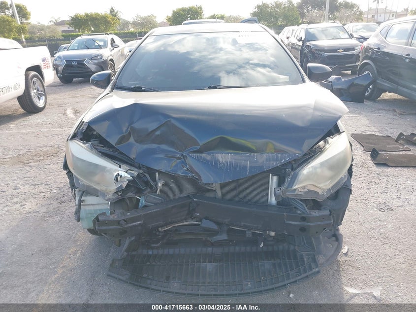 2014 TOYOTA COROLLA VIN: 5YFBURHE6EP118343