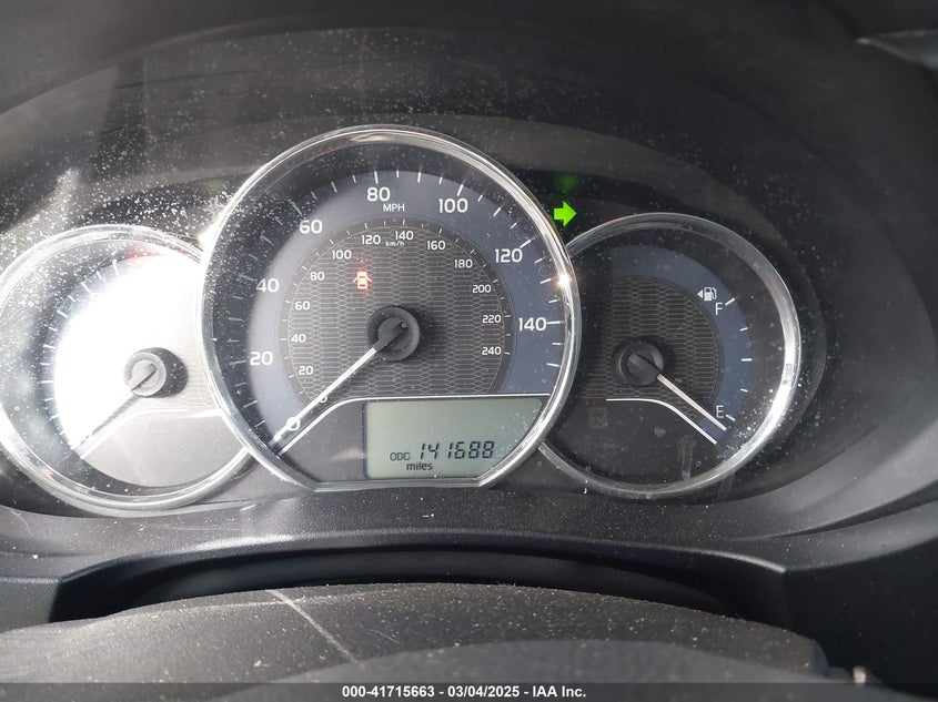 2014 TOYOTA COROLLA VIN: 5YFBURHE6EP118343