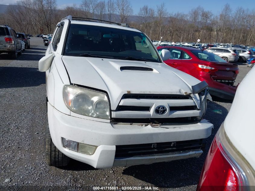 2004 Toyota 4Runner Sr5 Sport V6 VIN: JTEBU14R340022054 Lot: 41715881