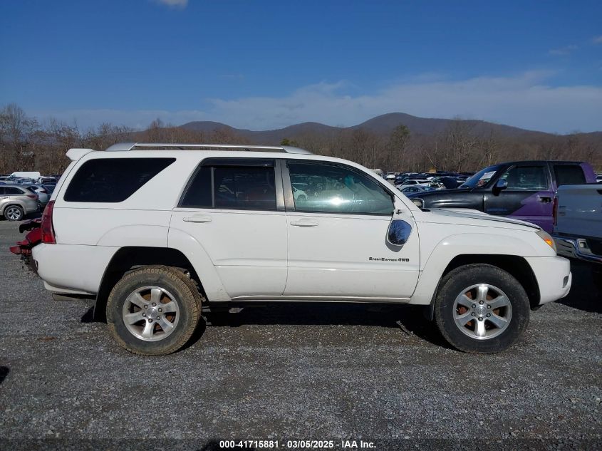 2004 Toyota 4Runner Sr5 Sport V6 VIN: JTEBU14R340022054 Lot: 41715881