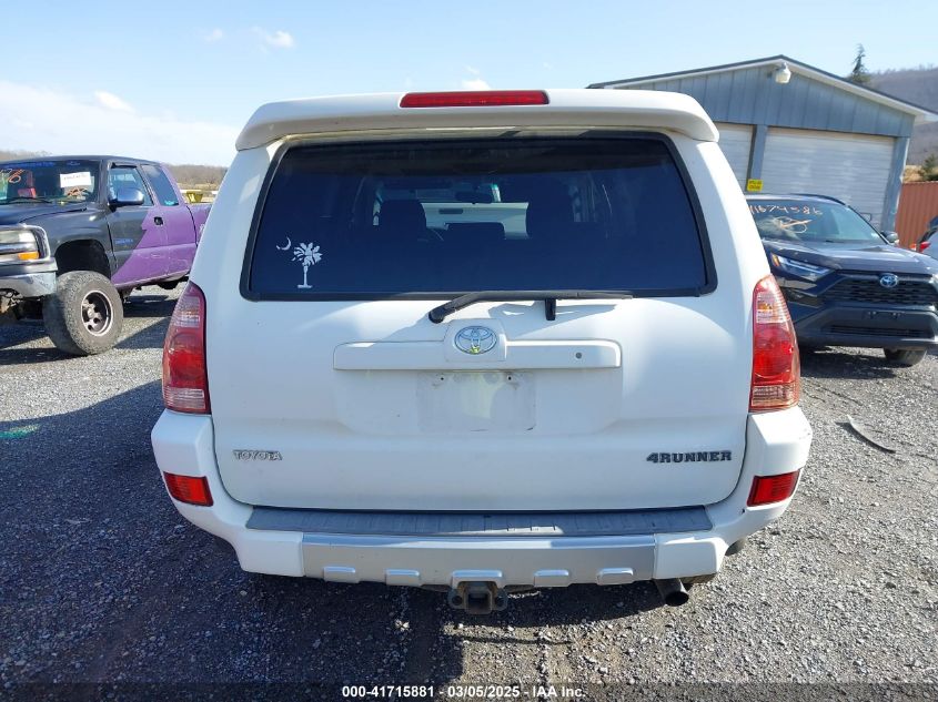 2004 Toyota 4Runner Sr5 Sport V6 VIN: JTEBU14R340022054 Lot: 41715881