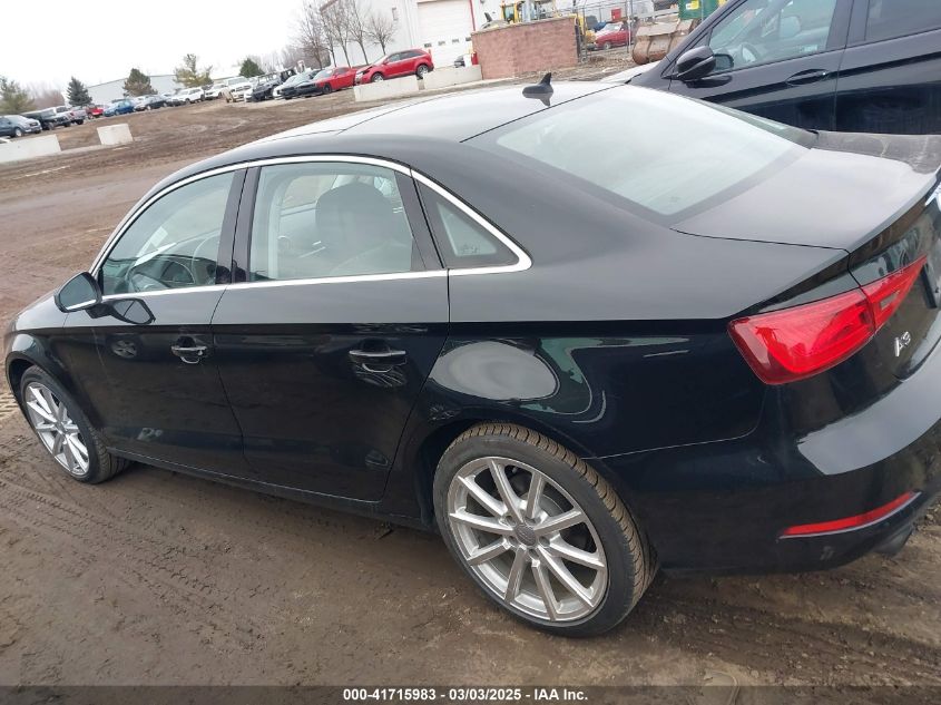 2015 Audi A3 2.0T Premium VIN: WAUEFGFF3F1009297 Lot: 41715983