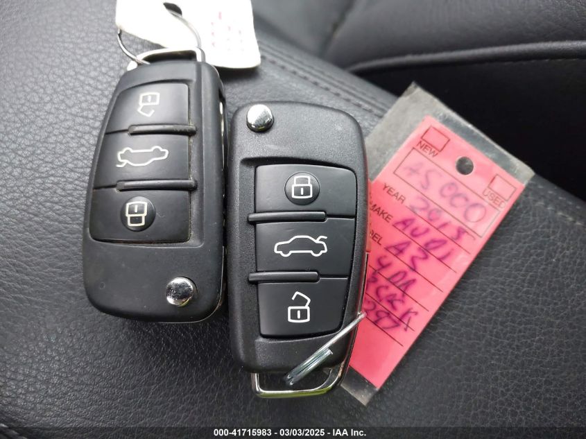 2015 Audi A3 2.0T Premium VIN: WAUEFGFF3F1009297 Lot: 41715983