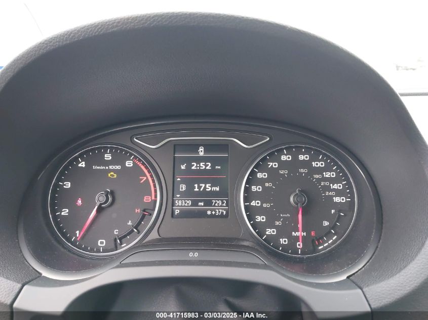 2015 Audi A3 2.0T Premium VIN: WAUEFGFF3F1009297 Lot: 41715983