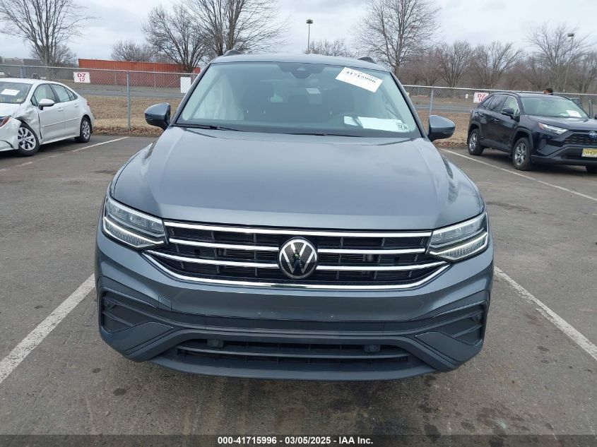 2022 Volkswagen Tiguan 2.0T S VIN: 3VV0B7AX1NM042942 Lot: 41715996