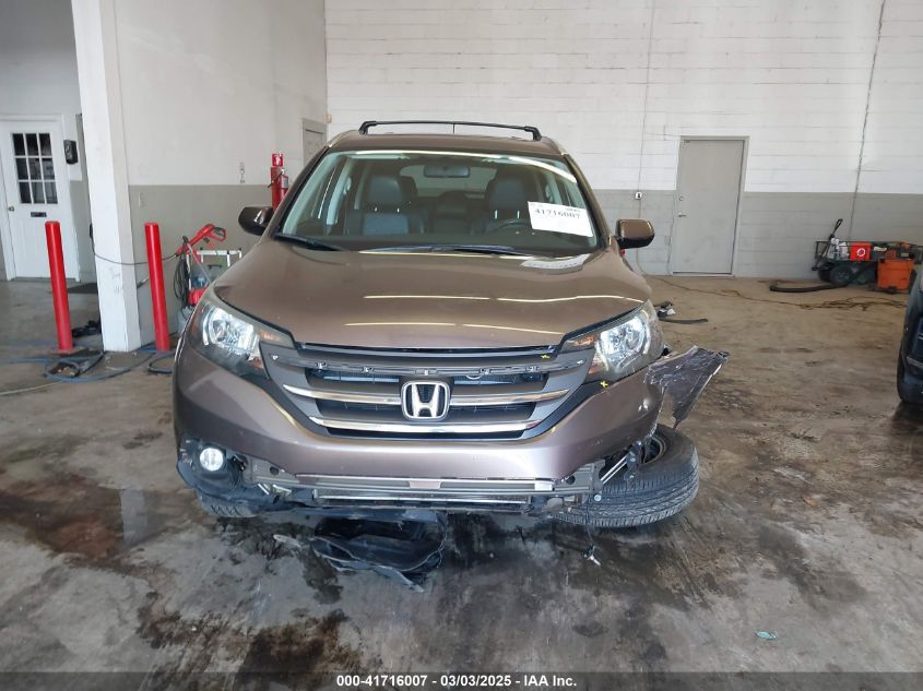 2013 HONDA CR-V EX-L - 5J6RM4H71DL032443