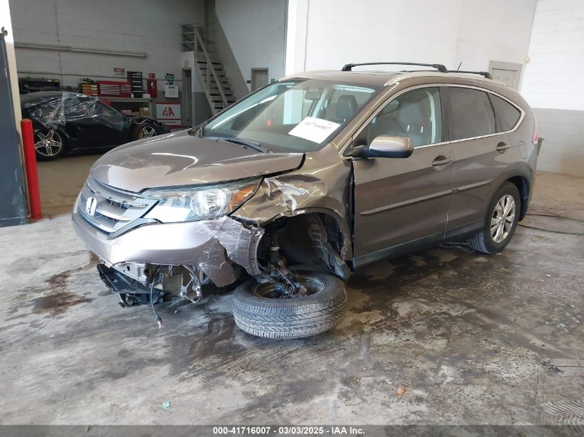 2013 HONDA CR-V EX-L - 5J6RM4H71DL032443