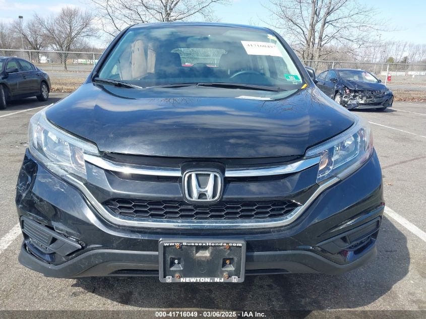 2016 Honda Cr-V Lx VIN: 5J6RM4H35GL132062 Lot: 41716049