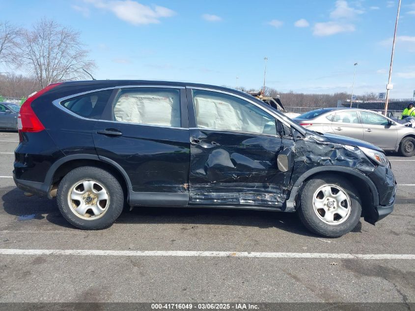 2016 Honda Cr-V Lx VIN: 5J6RM4H35GL132062 Lot: 41716049