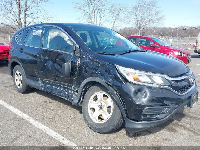 2016 Honda Cr-V Lx VIN: 5J6RM4H35GL132062 Lot: 41716049