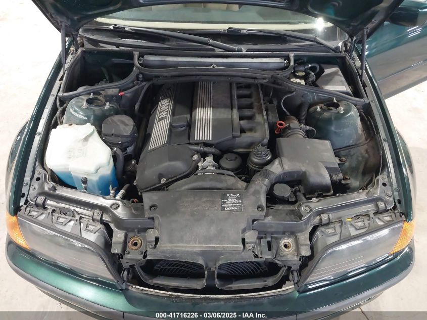 1999 BMW 328I VIN: WBAAM5339XFR00380 Lot: 41716226