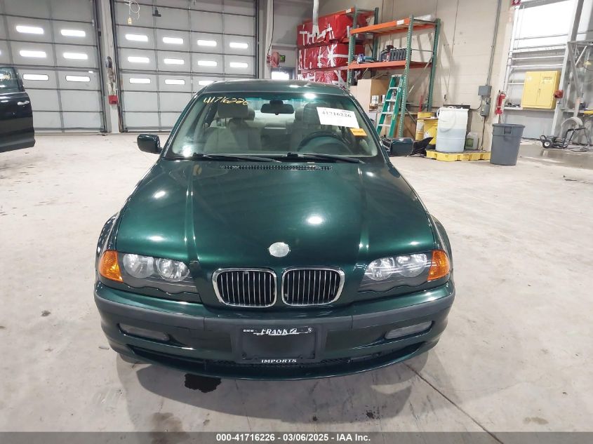 1999 BMW 328I VIN: WBAAM5339XFR00380 Lot: 41716226