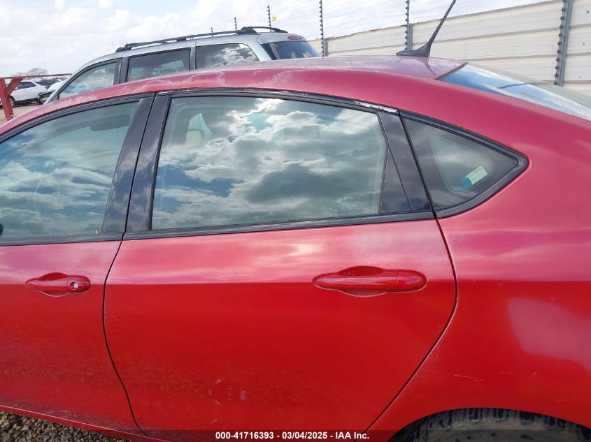 2013 Dodge Dart Sxt VIN: 1C3CDFBA1DD155511 Lot: 41716393