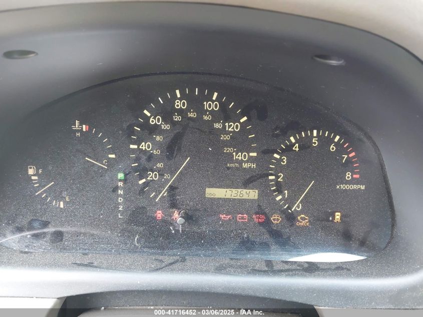 2000 Lexus Rx 300 VIN: JT6HF10U9Y0111367 Lot: 41716452