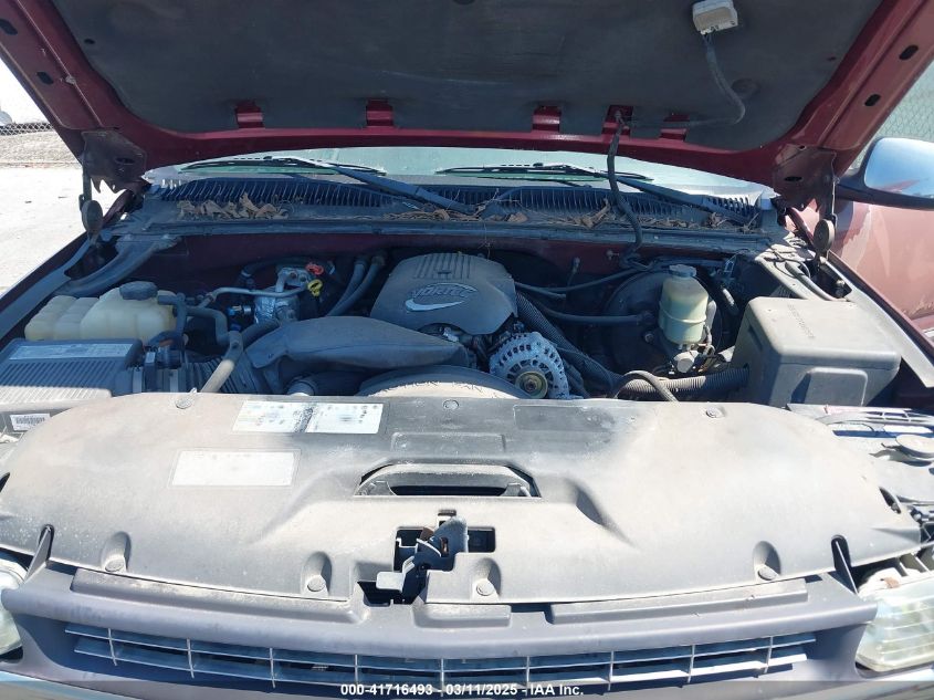 2002 Chevrolet Silverado 1500 Ls VIN: 2GCEC19V721141608 Lot: 41716493