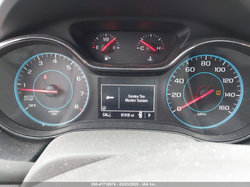 2016 CHEVROLET CRUZE PREMIER AUTO - 1G1BG5SM5G7252161