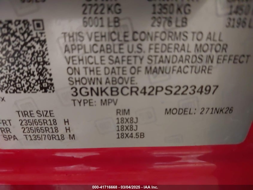 2023 CHEVROLET BLAZER FWD 2LT - 3GNKBCR42PS223497