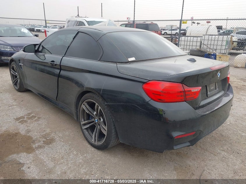 2015 BMW M4 VIN: WBS3U9C52FJ967802