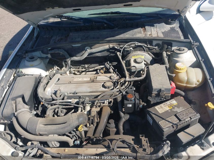 2001 Saturn L200 VIN: 1G8JU52F61Y536892 Lot: 41716794