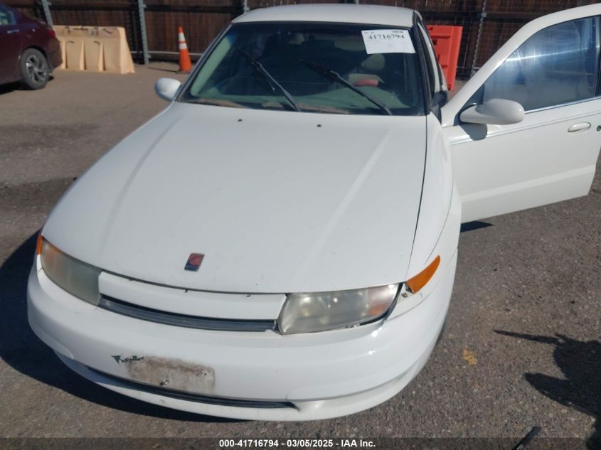 2001 Saturn L200 VIN: 1G8JU52F61Y536892 Lot: 41716794