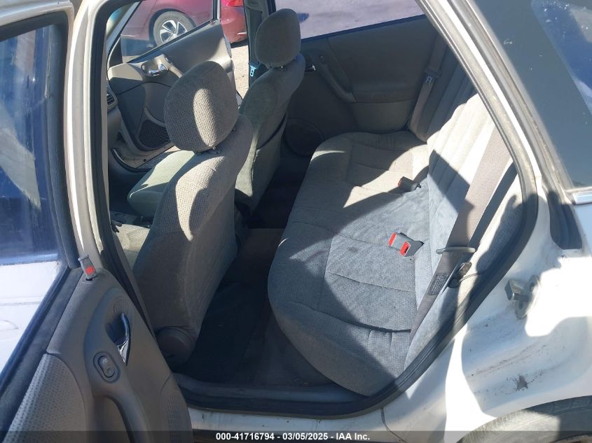 2001 Saturn L200 VIN: 1G8JU52F61Y536892 Lot: 41716794