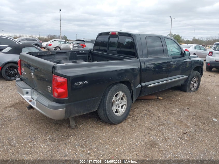 2008 DODGE DAKOTA VIN: 1D7HW58NX8S602604