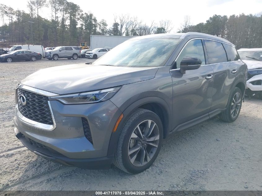 2024 Infiniti Qx60 Luxe VIN: 5N1DL1FRXRC336928 Lot: 41717075