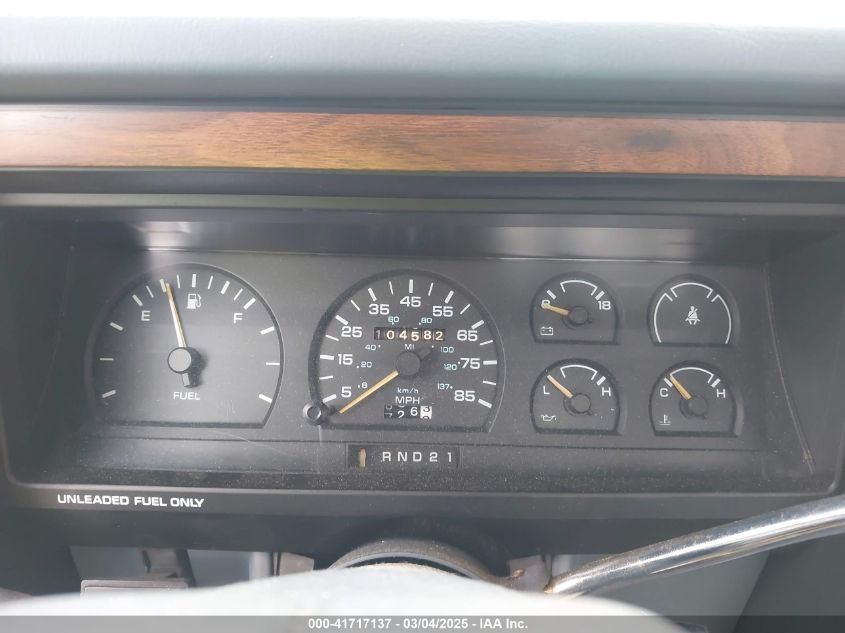 1988 Dodge Dakota VIN: 1B7GN14X7JS782383 Lot: 41717137